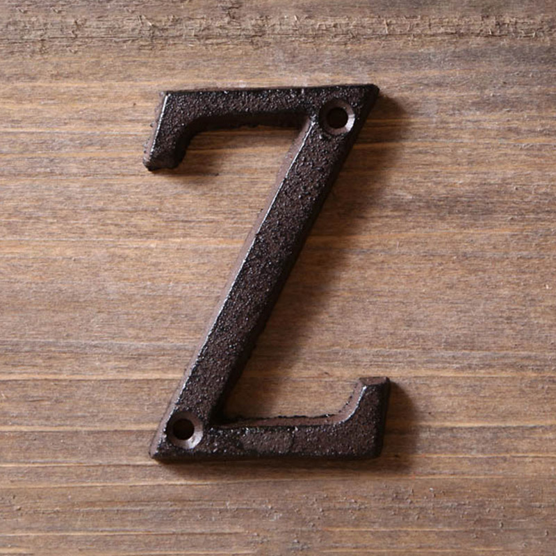 Interior Design Quotes - Metalen Letters Nummers Gietijzeren Decoratie Huis