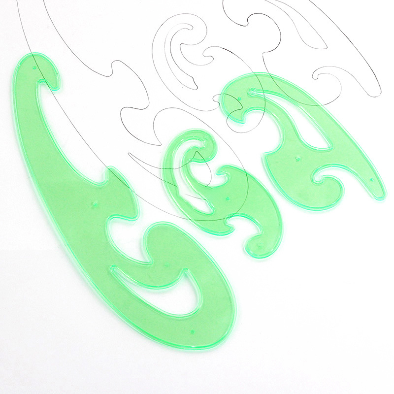 Interior Design Concept - 3-delige Curve Board set voor studenten,