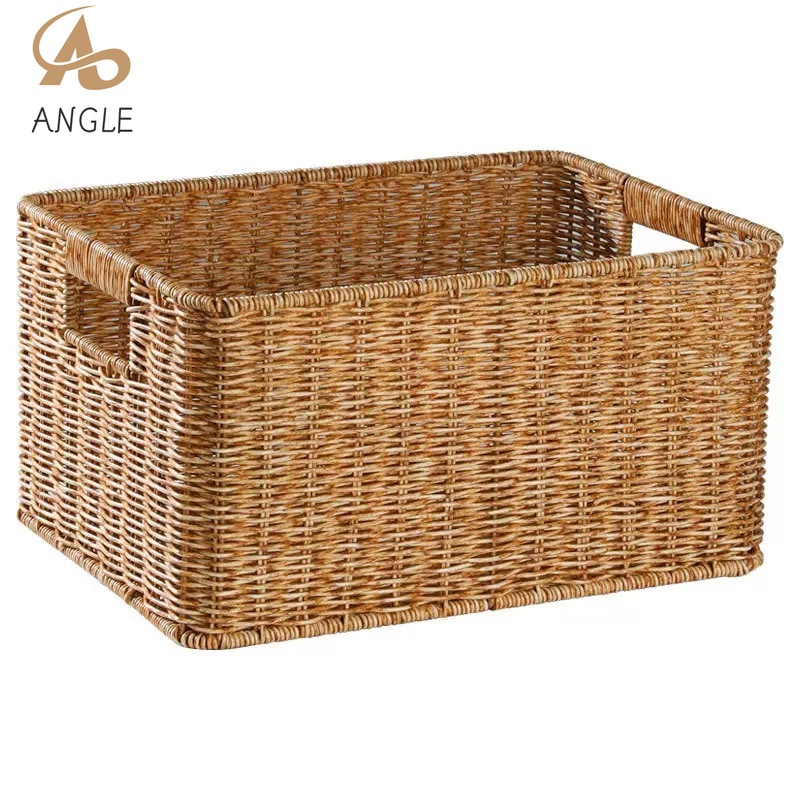 Woven Basket Set - Imitatie rieten opbergmand geweven houder voor