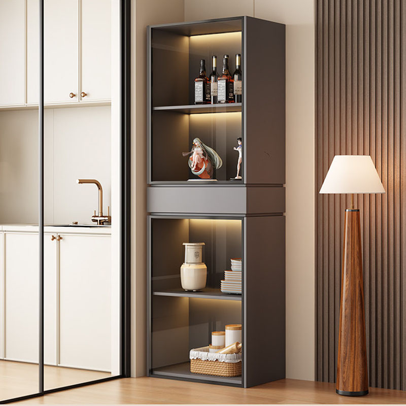 Interior Design Luxury Living Room - Hoge luxe kasten Woonkamerontwerp Moderne esthetiek
