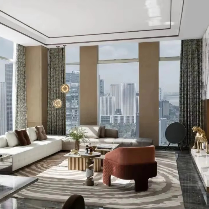 Interior Design Sketch - Sanhai Light Style Interieurontwerp 3D Max
