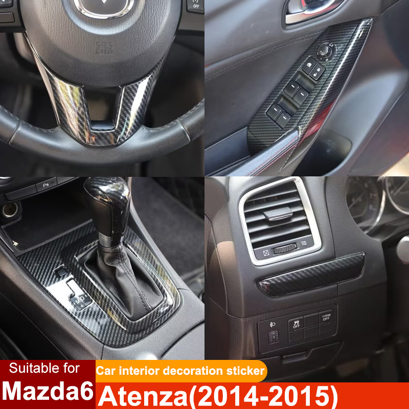 Interior Design Mood Board - Voor Mazada 6 Atenza Auto Stuurwiel