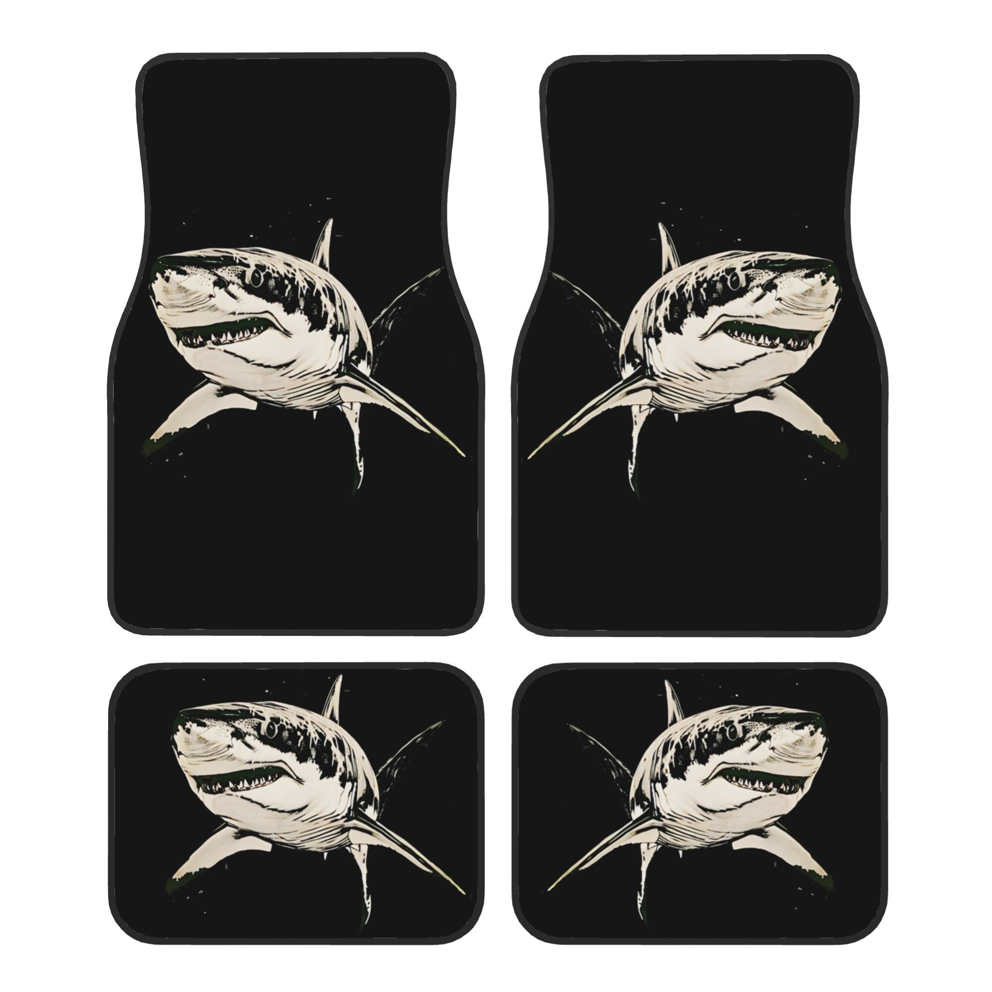 4 stuks retro schets haai auto - Interior Design Sketch recensie en prijs