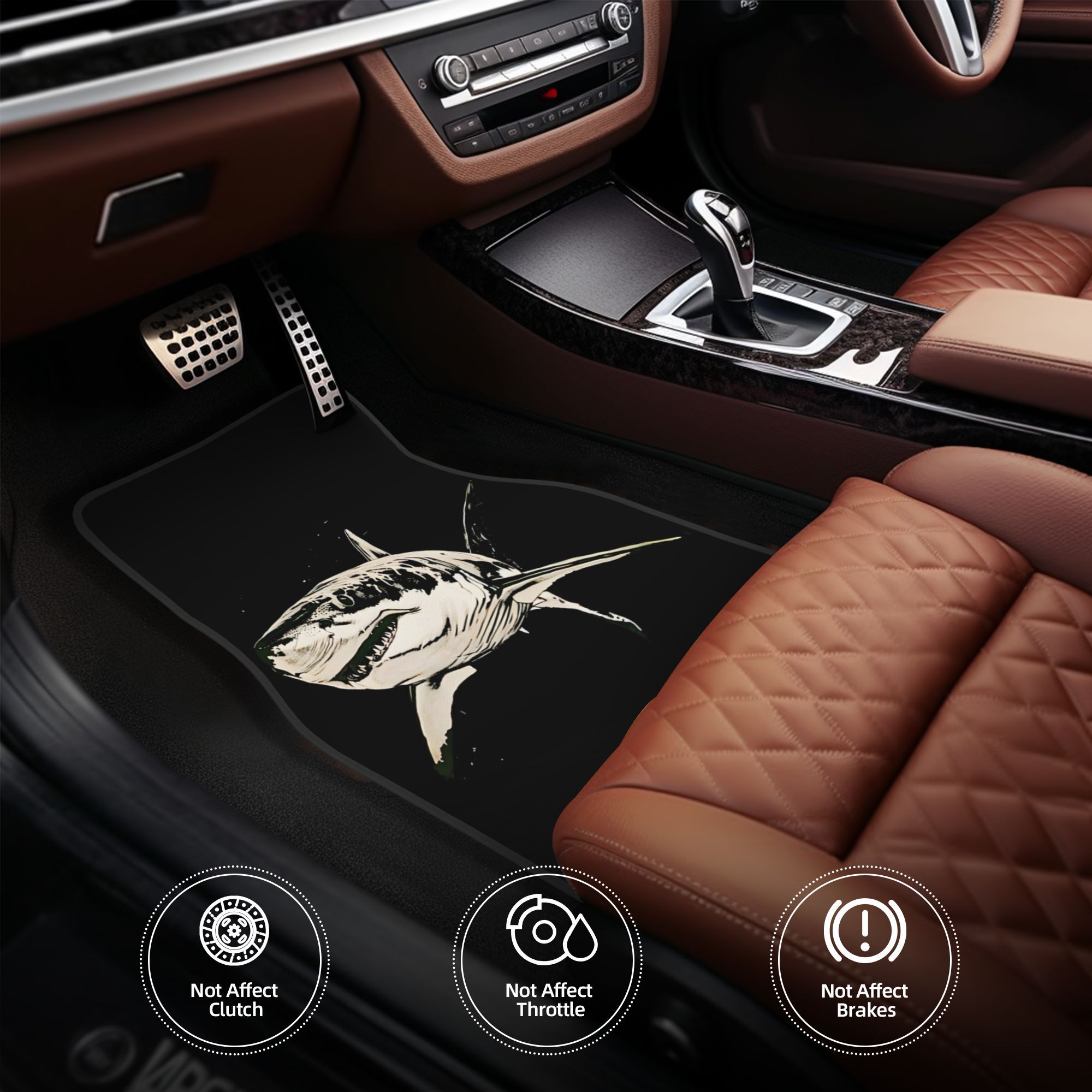 4 stuks retro schets haai auto - Interior Design Sketch recensie en prijs