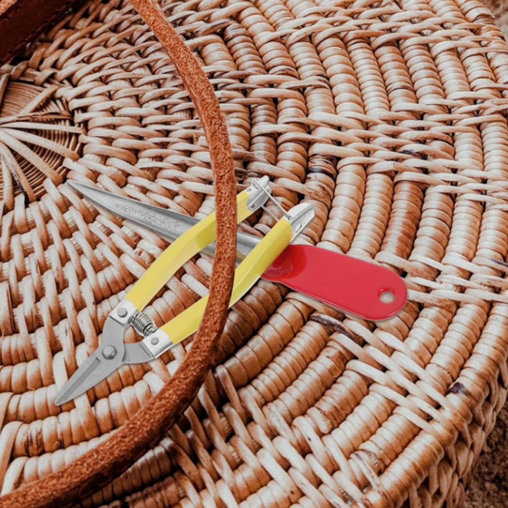 2 stuks roestvrij staal rotan  - Woven Basket Set recensie en prijs