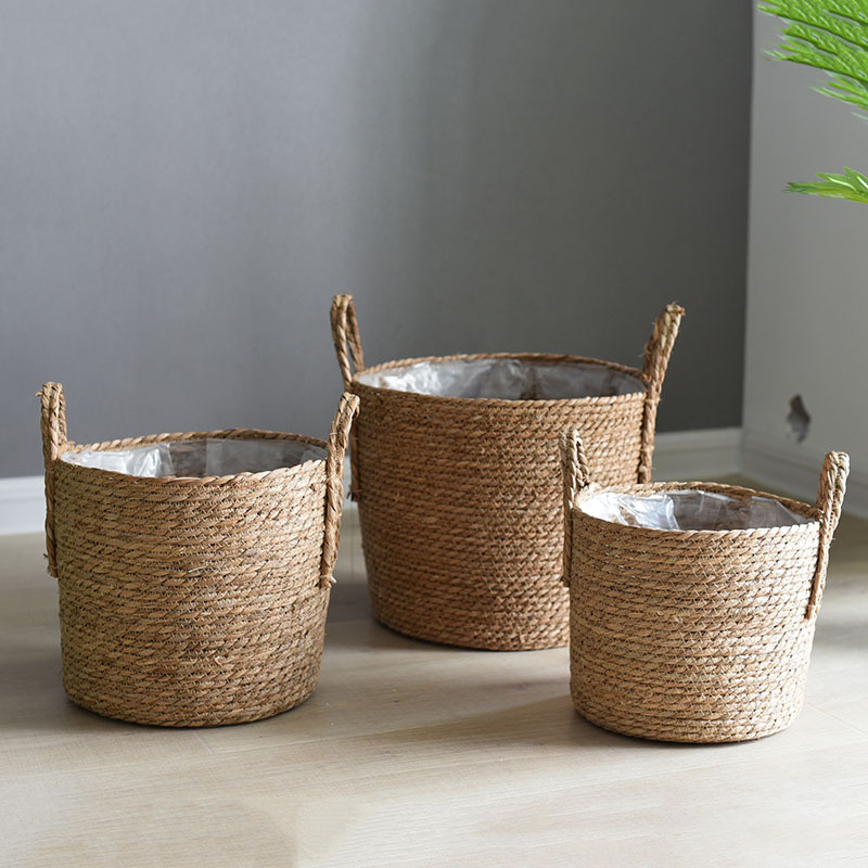 1PC handgeweven plantenbakken  - Rattan Tray Handle recensie en prijs