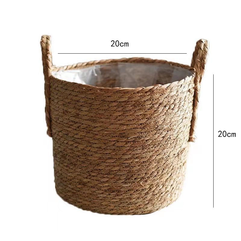 1PC handgeweven plantenbakken  - Rattan Tray Handle recensie en prijs