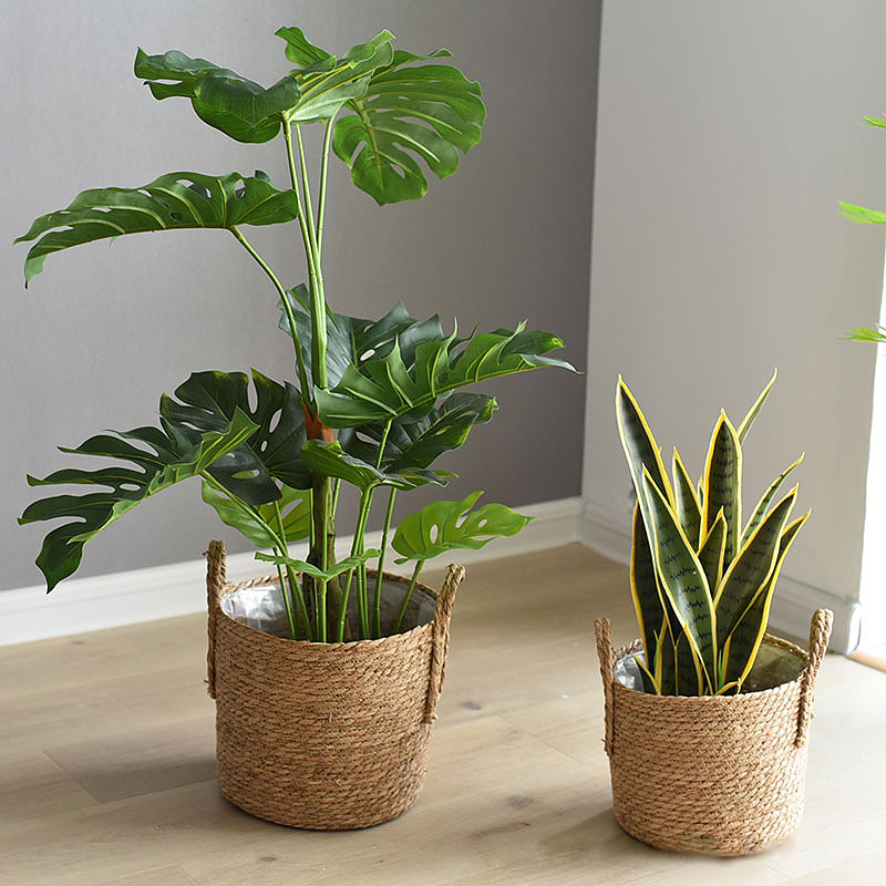 1PC handgeweven plantenbakken  - Rattan Tray Handle recensie en prijs