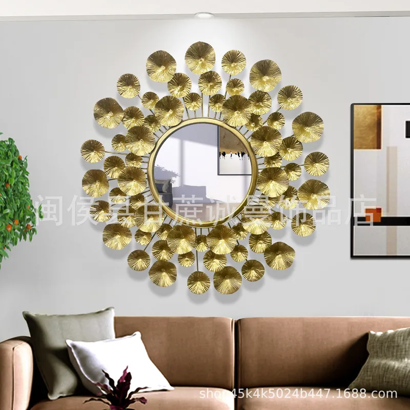 Europese stijl gouden metalen  - Interior Design Luxury Living Room recensie en prijs