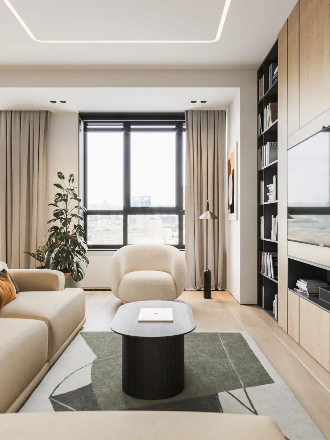 Sanhai Japanse stijl interieur - Interior Design Sketch recensie en prijs