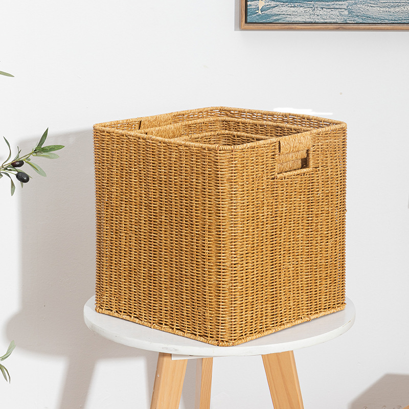Sterke vierkante geweven opber - Woven Basket Set recensie en prijs