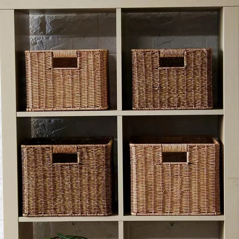 Sterke vierkante geweven opber - Woven Basket Set recensie en prijs