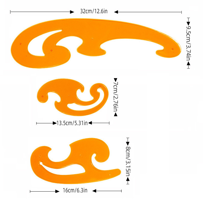 3-delige Curve Board set voor  - Interior Design Concept recensie en prijs