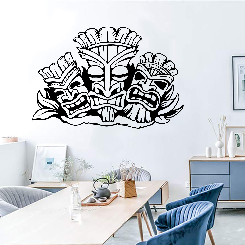 Hawaiian Totem Muursticker Alo - Interior Design Quotes recensie en prijs
