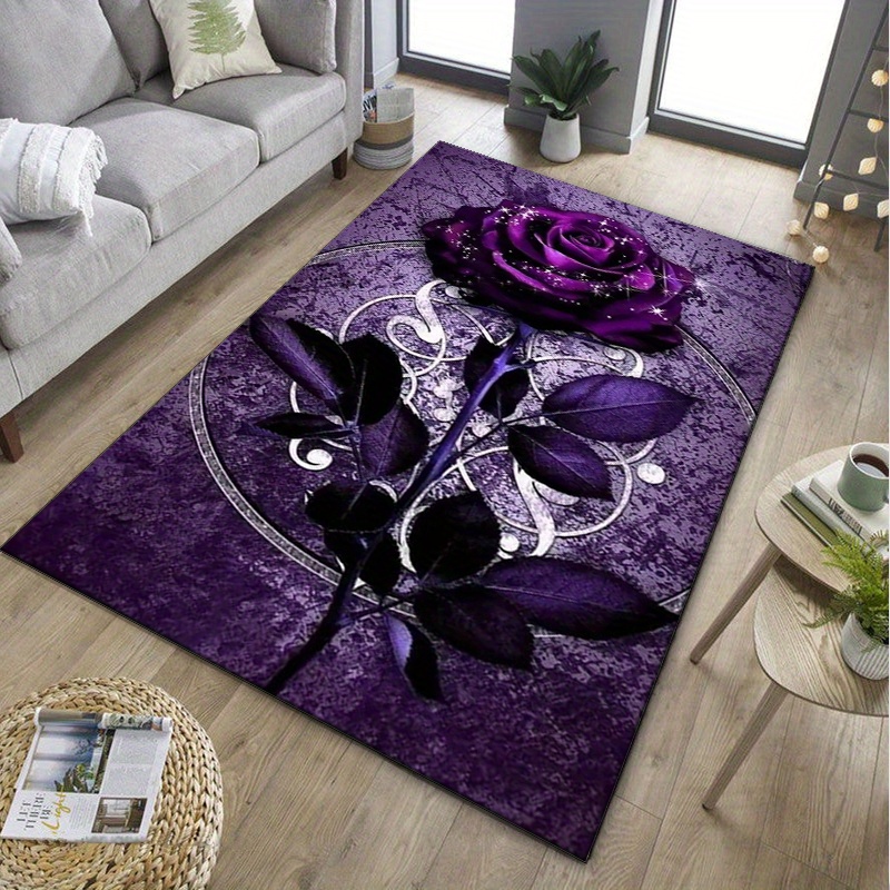 Paars Leaf Rug voor elegant ka - Interior Design Luxury Living Room recensie en prijs
