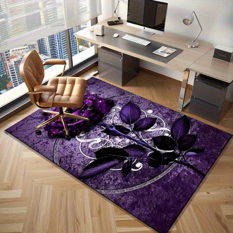 Paars Leaf Rug voor elegant ka - Interior Design Luxury Living Room recensie en prijs
