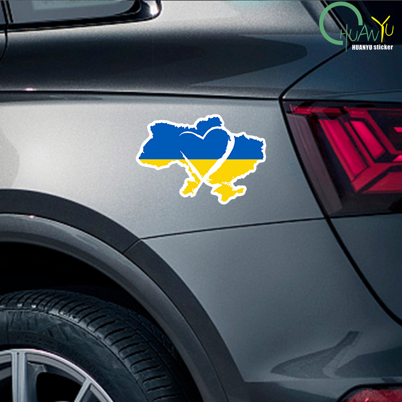 Teken Auto Sticker Oekraïne Zo - Interior Design Quotes recensie en prijs