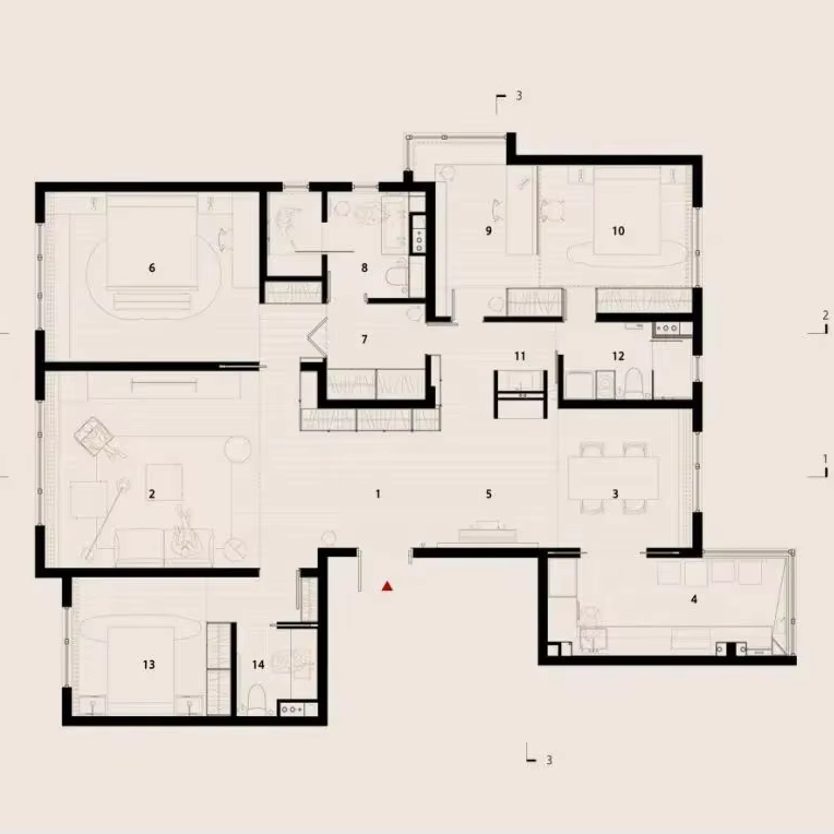 Sanhai minimalistische stijl i - Interior Design Sketch recensie en prijs