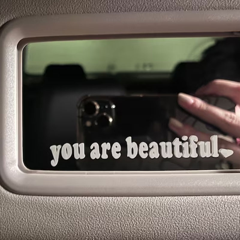 De tekst autostickers jij bent - Interior Design Quotes recensie en prijs