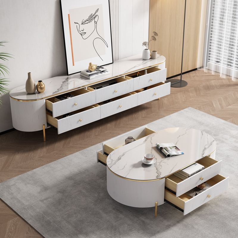 Luxueuze moderne tv-meubel en  - Interior Design Luxury Living Room recensie en prijs